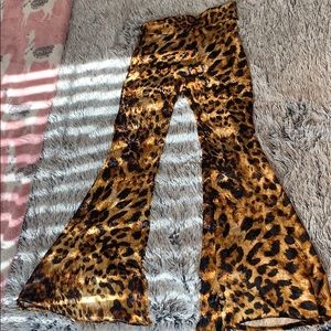 Vintage Flare Cheetah Pants
